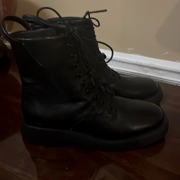 Black Franco Sarto Moto Boots. Size 8.5. Brand new. Never worn. Pretty - Picture 1 of 5